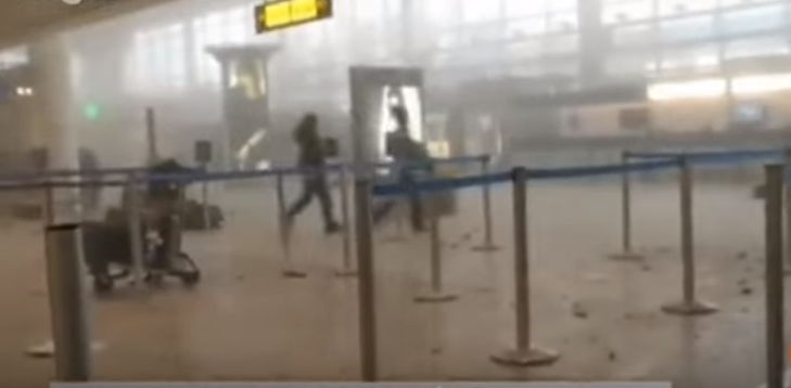 شاهد الدمار الذي خلفه تفجير مطار بروكسيل من الداخل Brussels Airport